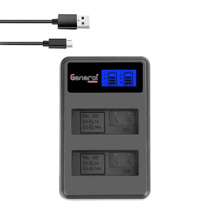 Charger-EN-EL14-Battery